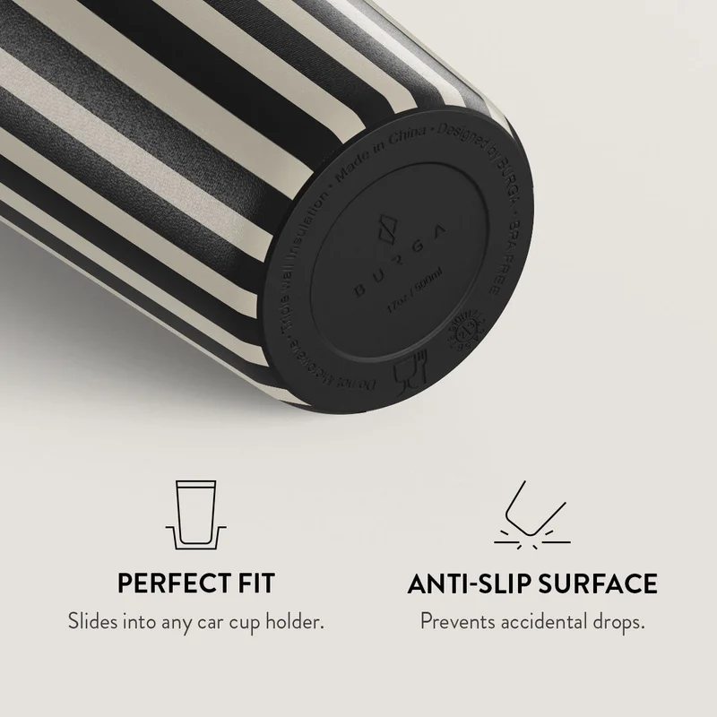 Burga  Burga Prophecy 700ml Travel Mug Flap & Straw Set Lid Combo – BPA-Free Stainless Steel, Triple-Layer Insulated, Leak-Resistant, Premium Printed Design – Hot & Cold Drinks  | Best Price UAE